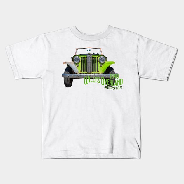 1948 Willys Overland Jeepster Kids T-Shirt by Gestalt Imagery